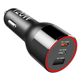 Cargador De Coche Usb C De 120w, Urvns Pps Pd 100w 30w Tipo 