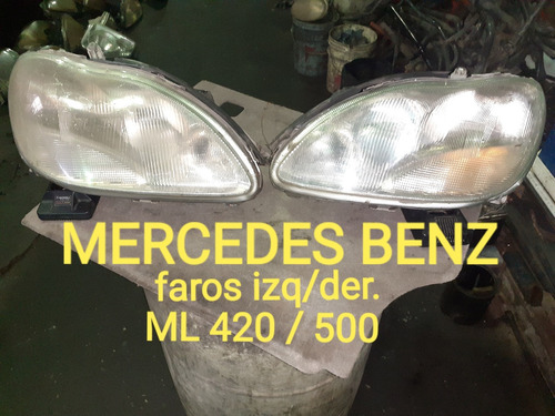 Faros Mercedes Benz Ml420/500 199/2003 Foto 3