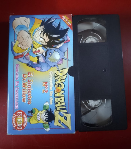 Vhs Dragon Ball Z El Siniestro Dr. Willow Colección De Oro