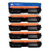 5 Toner Compativel Cf217a 17a Para M102w M130fn M130fw M101