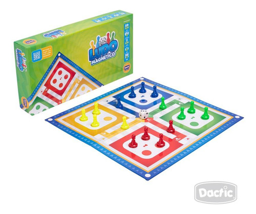 Juego De Mesa Ludo Para Principiantes Y Expertos Magnético D