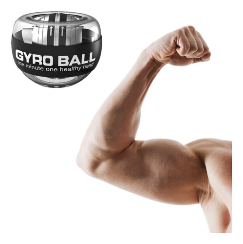 Power Ball Gyro Wrist Fortalecedor Musculação  Mão Antebraço