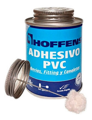 Adhesivo Pvc Hoffens Con Pincel 240cc