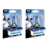 Kit 2 Lampara H7 Philips Blue Vision 12v 55w