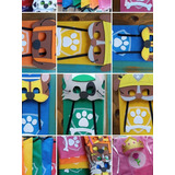 Combo Antifaz Y Capa Superheroes Paw Souvenir Cumple X 20u