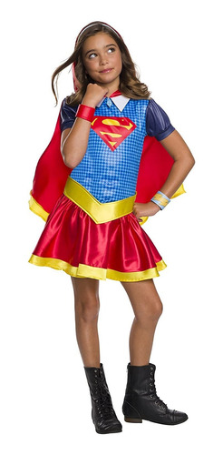 Rubie's Dc Super Hero - Vestido Con Capucha Para Niñas, Disf