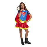 Rubie's Dc Super Hero - Vestido Con Capucha Para Niñas, Disf