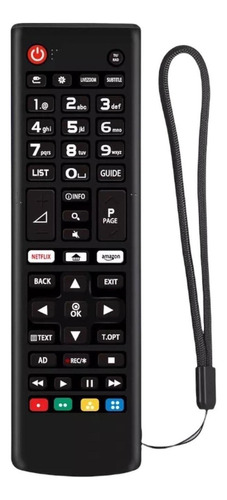 Funda De Silicon Para Control LG Smart Tv Negro