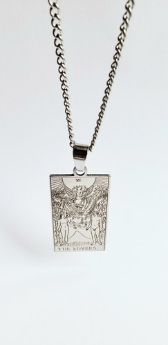 Collar Los Enamorados Tarot