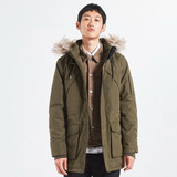 Campera Hombre Parka Gabardina Piel Carl Parka Supply