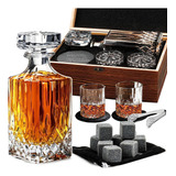 Juego De Decantador Para Whisky Multper, Con Vasos, 750ml