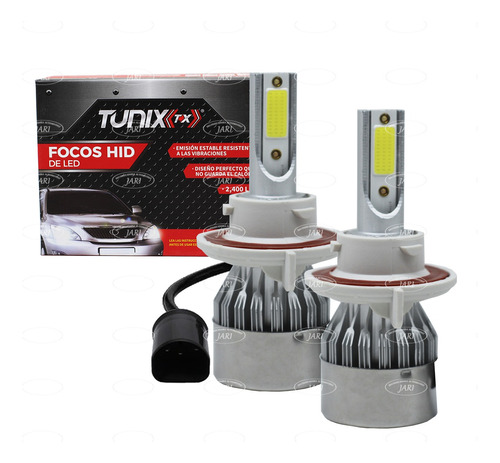 Kit De Led 2 Caras Tuníx Cob 2400lm 6500k Varias Medidas