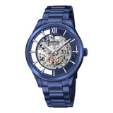 Reloj Para Hombre Festina Automático F20631/1 Azul