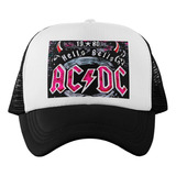 Gorra Jockey Rock Bandas Ac Dc Campana Infernal Ters