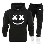 Sudadera Buzo Capota + Jogger Deportivo Marshmello