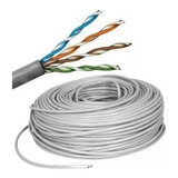 Cable De Red Utp Cat-5e Interior Amp Commscope 60mts Gris