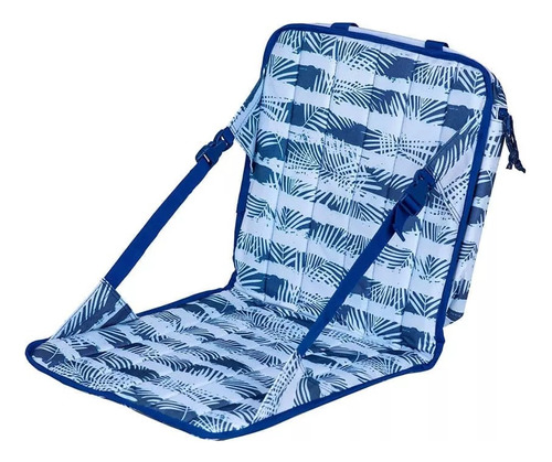 Silla Playa O Camping Plegable Con Bolsillo De Cooler