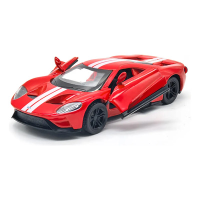 Ford Mustang Gt 2017 Metal Coche De Retroceso Juguete Colección Color Rojo Escala 1:42 | MercadoLibre