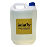 Acido Muriatico 19% Reductor De Ph Swimclor Ph Menos X 10 L.