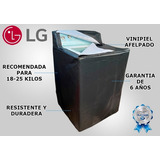 Forro De Lavadora Carga Superior LG 18-23kg Vinipiel Negro