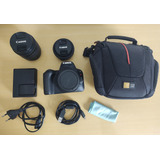  Canon Sl2 + 18-55mm + 24mm + Case