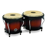 Bongos De Percusión Latina Lp601ny-vsb Lp City Wood-vintage