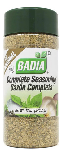 Badia Condimento Sazón Completa 340.2g Usa Kosher Sin Tacc