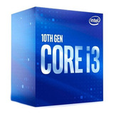 Processador Intel Core I3-10100 De 4 Núcleos E 3.6 Ghz