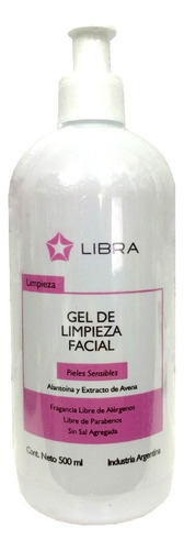 Libra Gel Limpieza Facial Piel Sensible Avena