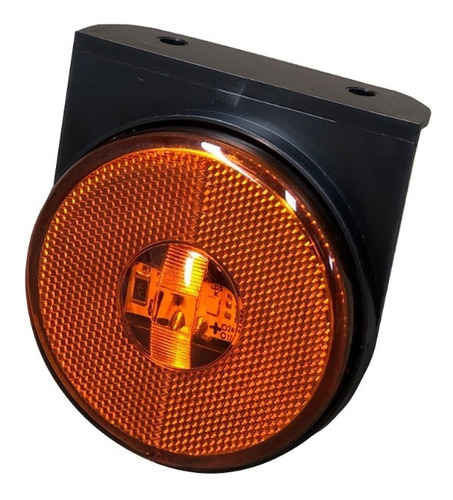 Lanterna Lateral Caminhão Led 85mm Carreta Randon Laranja