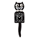 Reloj De Pared Kit Cat Klock, Analógico, Negro Y Blanco