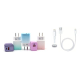 Cargador Doble Carga Rápida 20w 6.1 + Cable Para iPhone