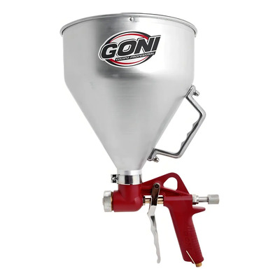 Pistola de Gravedad Goni 354 5.5L Rojo Aluminum | Envío gratis