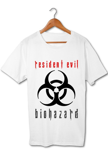 Resident Evil Biohazard Remera Friki Tu Eres