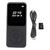 Reproductor Mp3 Mp4 Bluetooth 5.0 Lcd Digital Ultradelgado 1