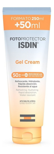 Fotoprotector Isdin Gel Cream Spf 50+