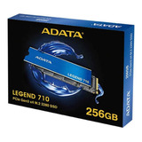 Ssd Adata Legend 710 256gb M.2 2280 Nvme Pcie 3.0