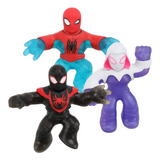 Figuras De Acción  Spider-man Goo Shifters Paquete De 3