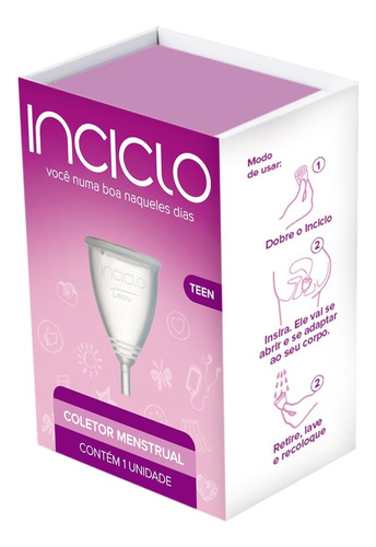 Inciclo Coletor Menstrual A B Teen