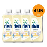 Kit 4 Sabão Líquido Roupas Finas E Delicadas Bebê 900ml Omo