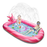 Rociador Para Niños Bebé Piscina Inflable Juguete De Agua Pa