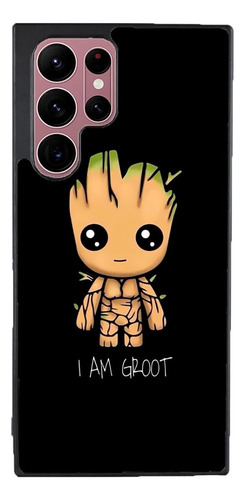 Funda Para Galaxy Groot Guardianes De La Galaxia Negro