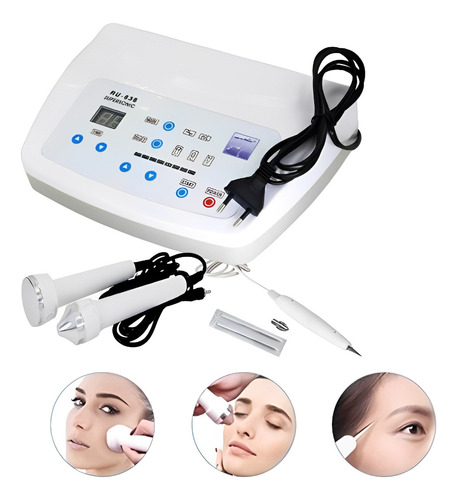 Ultrassom Jato Plasma Corporal E Facial 3 Em 1 Profissional