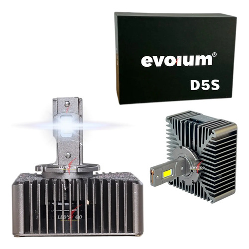 Kit Focos Led D1s D2s D3s D4s D5s D8s Para Hid Xenon Futuro