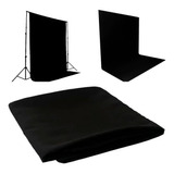 Tecido Chroma Key Fundo Verde Estudio 3x5 Lateral Overlock