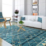 Superior Alfombra De Rea Grande Para Interiores Con Respaldo