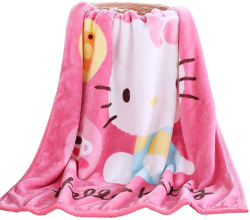 Âthrow Blanket Fleece Cartoon Hello Kitty Printing   X ...