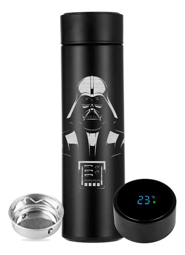 Darth Vader Termo Digital Inteligente 500 Ml