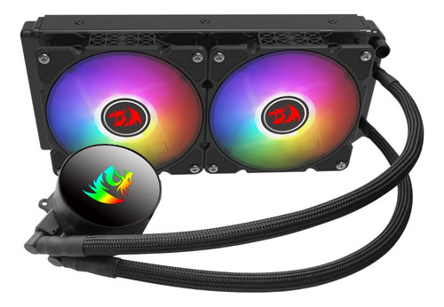 Ventilador Redragon Ccw-3000 Rgb Water Dual Fan 120mm 