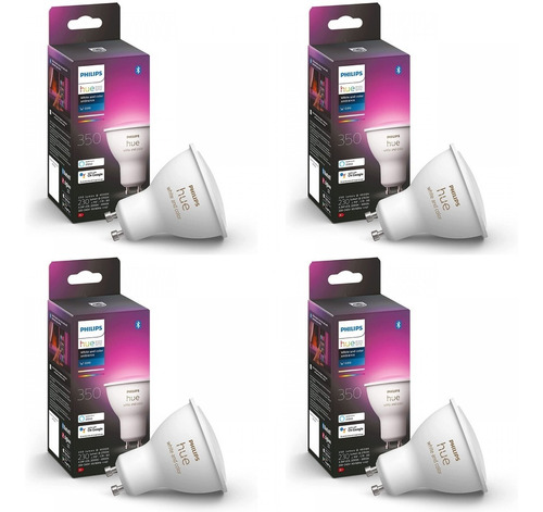 Philips Hue Lámpara Individual Gu10 Color X 12 Unidades